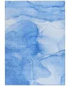 Addison Chantille Machine Washable Acn507 8'x10' Area Rug In Blue