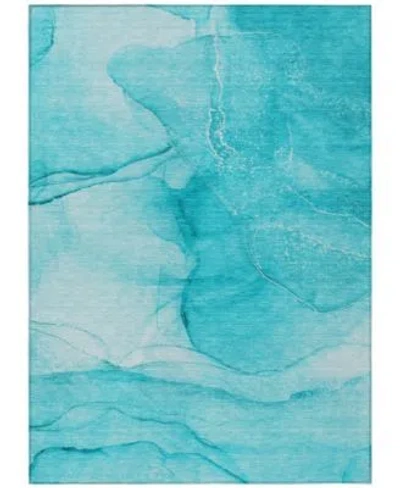 Addison Chantille Machine Washable Acn507 Area Rug Collection In Orange
