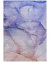 Addison Chantille Machine Washable Acn508 8'x10' Area Rug In Navy