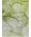 Addison Chantille Machine Washable Acn508 8'x10' Area Rug In Olive