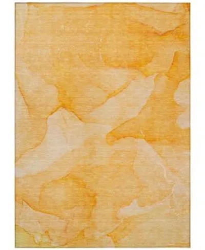 Addison Chantille Machine Washable Acn509 Area Rug Collection In Gold