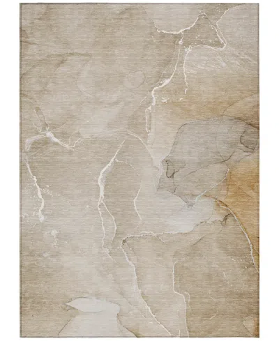 Addison Chantille Machine Washable Acn511 3'x5' Area Rug In Beige