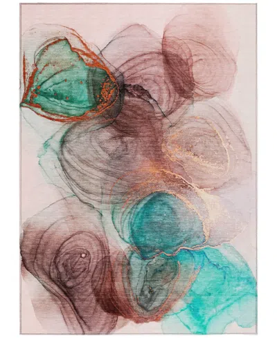 Addison Chantille Machine Washable Acn513 2'6x3'10 Area Rug In Burgundy