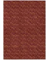 Addison Chantille Machine Washable Acn514 2'6x3'10 Area Rug In Burgundy