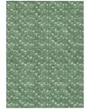 Addison Chantille Machine Washable Acn514 8'x10' Area Rug In Green