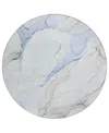 Addison Chantille Machine Washable Acn515 8'x8' Round Area Rug In Blue