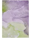 Addison Chantille Machine Washable Acn517 9'x12' Area Rug In Purple