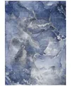 Addison Chantille Machine Washable Acn518 9'x12' Area Rug In Navy