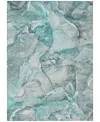 Addison Chantille Machine Washable Acn519 3'x5' Area Rug In Ocean