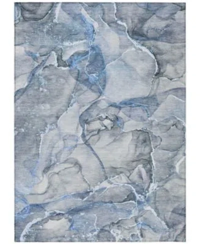 Addison Chantille Machine Washable Acn519 Area Rug Collection In Ocean