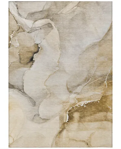 Addison Chantille Machine Washable Acn521 10'x14' Area Rug In Beige