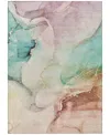 Addison Chantille Machine Washable Acn521 3'x5' Area Rug In Ocean