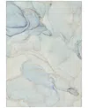 Addison Chantille Machine Washable Acn523 9'x12' Area Rug In Mist