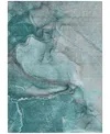 Addison Chantille Machine Washable Acn524 3'x5' Area Rug In Ocean