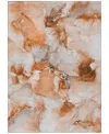 Addison Chantille Machine Washable Acn526 8'x10' Area Rug In Paprika