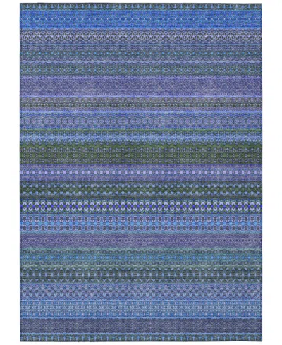 Addison Chantille Machine Washable Acn527 10'x14' Area Rug In Blue