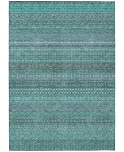 Addison Chantille Machine Washable Acn527 2'6x3'10 Area Rug In Blue