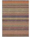 Addison Chantille Machine Washable Acn527 3'x5' Area Rug In Brown
