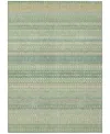 Addison Chantille Machine Washable Acn527 5'x7'6 Area Rug In Lime