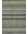 Addison Chantille Machine Washable Acn527 5'x7'6 Area Rug In Green