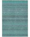 Addison Chantille Machine Washable Acn527 8'x10' Area Rug In Turquoise