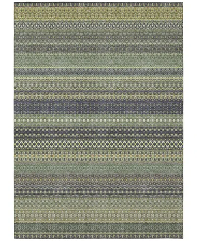 Addison Chantille Machine Washable Acn527 9'x12' Area Rug In Sage