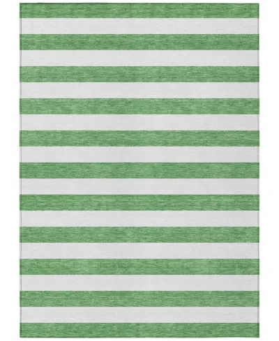 Addison Chantille Machine Washable Acn528 10'x14' Area Rug In Green