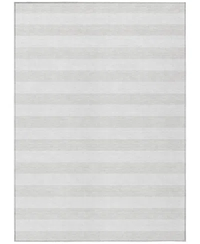 Addison Chantille Machine Washable Acn528 10'x14' Area Rug In Gray