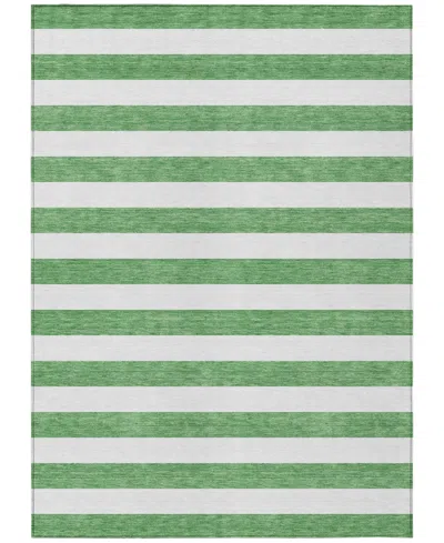 Addison Chantille Machine Washable Acn528 2'6x3'10 Area Rug In Green