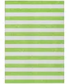 Addison Chantille Machine Washable Acn528 2'6x3'10 Area Rug In Lime