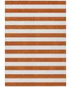 Addison Chantille Machine Washable Acn528 2'6x3'10 Area Rug In Paprika
