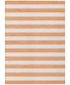Addison Chantille Machine Washable Acn528 2'6x3'10 Area Rug In Salmon