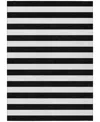 Addison Chantille Machine Washable Acn528 2'6x3'10 Area Rug In Black