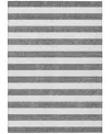 Addison Chantille Machine Washable Acn528 3'x5' Area Rug In Charcoal