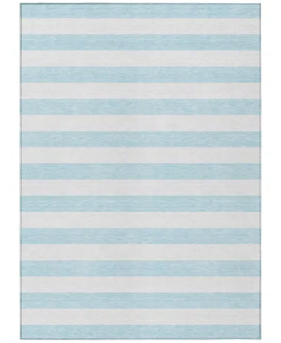 Addison Chantille Machine Washable Acn528 5'x7'6 Area Rug In Mist