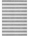 Addison Chantille Machine Washable Acn528 8'x10' Area Rug In Gray