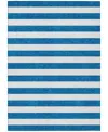 Addison Chantille Machine Washable Acn528 8'x10' Area Rug In Navy