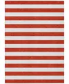 Addison Chantille Machine Washable Acn528 10'x14' Area Rug In Red