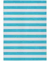 Addison Chantille Machine Washable Acn528 9'x12' Area Rug In Ocean