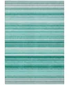 Addison Chantille Machine Washable Acn529 2'6x3'10 Area Rug In Green