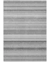 Addison Chantille Machine Washable Acn529 2'6x3'10 Area Rug In Gray