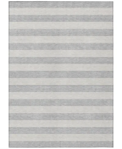 Addison Chantille Machine Washable Acn530 10'x14' Area Rug In Gray