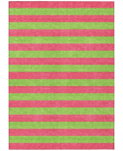 Addison Chantille Machine Washable Acn530 10'x14' Area Rug In Rose