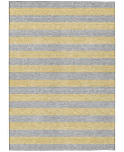 Addison Chantille Machine Washable Acn530 10'x14' Area Rug In Silver