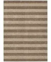 Addison Chantille Machine Washable Acn530 2'6x3'10 Area Rug In Coffee