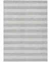 Addison Chantille Machine Washable Acn530 10'x14' Area Rug In Gray,beige