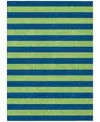 Addison Chantille Machine Washable Acn530 9'x12' Area Rug In Navy
