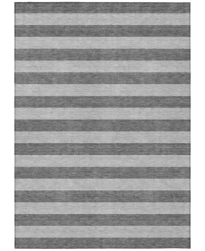 Addison Chantille Machine Washable Acn530 9'x12' Area Rug In Slate