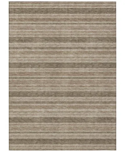 Addison Chantille Machine Washable Acn531 10'x14' Area Rug In Taupe