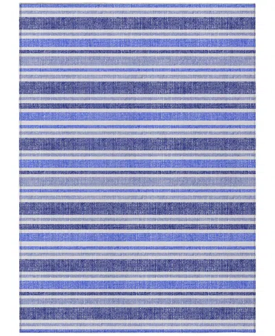 Addison Chantille Machine Washable Acn531 3'x5' Area Rug In Blue